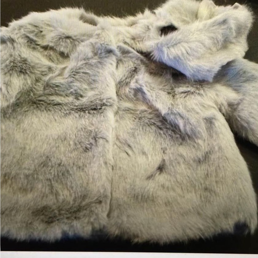 Mayoral faux fur coat. NEW